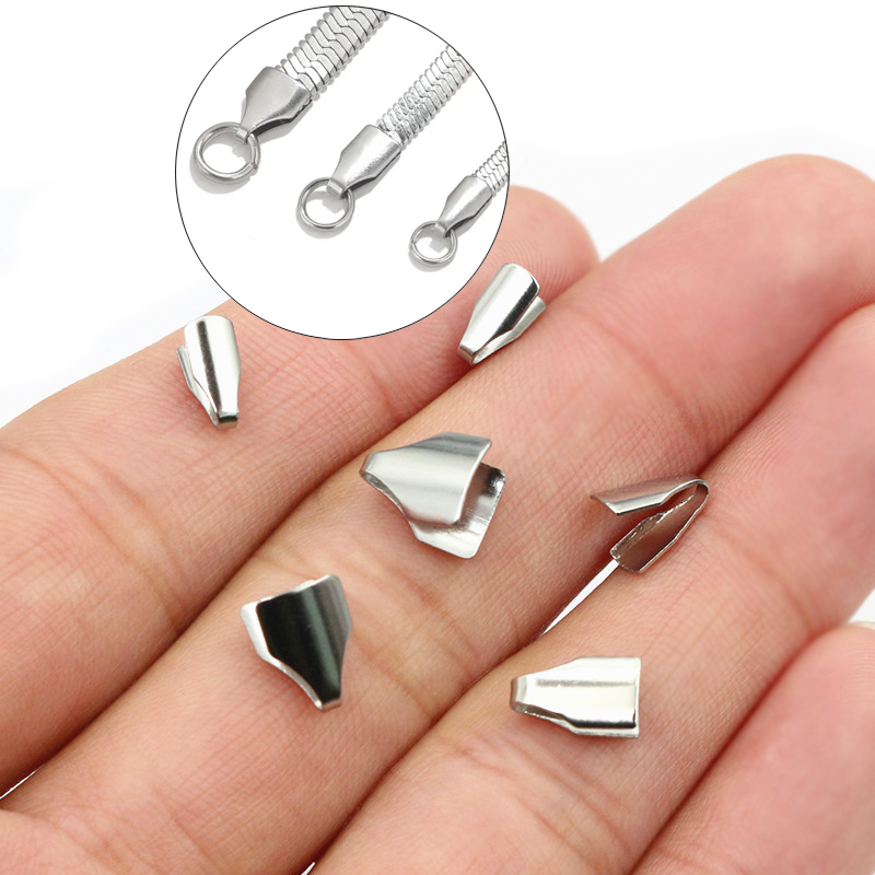 Jewelry Making Pieces - 100pcs thép không gỉ 2-7mm phẳng