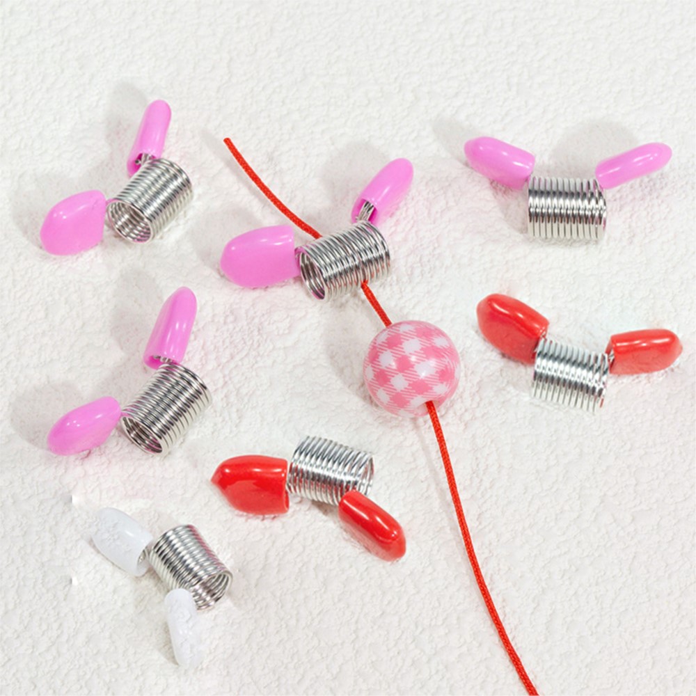 Jewelry Making Hand Tools - 5pcs Spring Bead Clamps Creative Wire