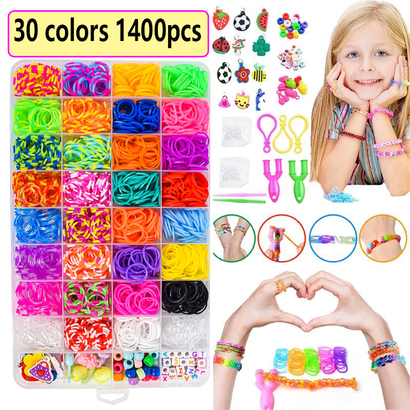 Jewelry Making Hand Tools - Rubber Bands Loom DIY Handmade Bracelet