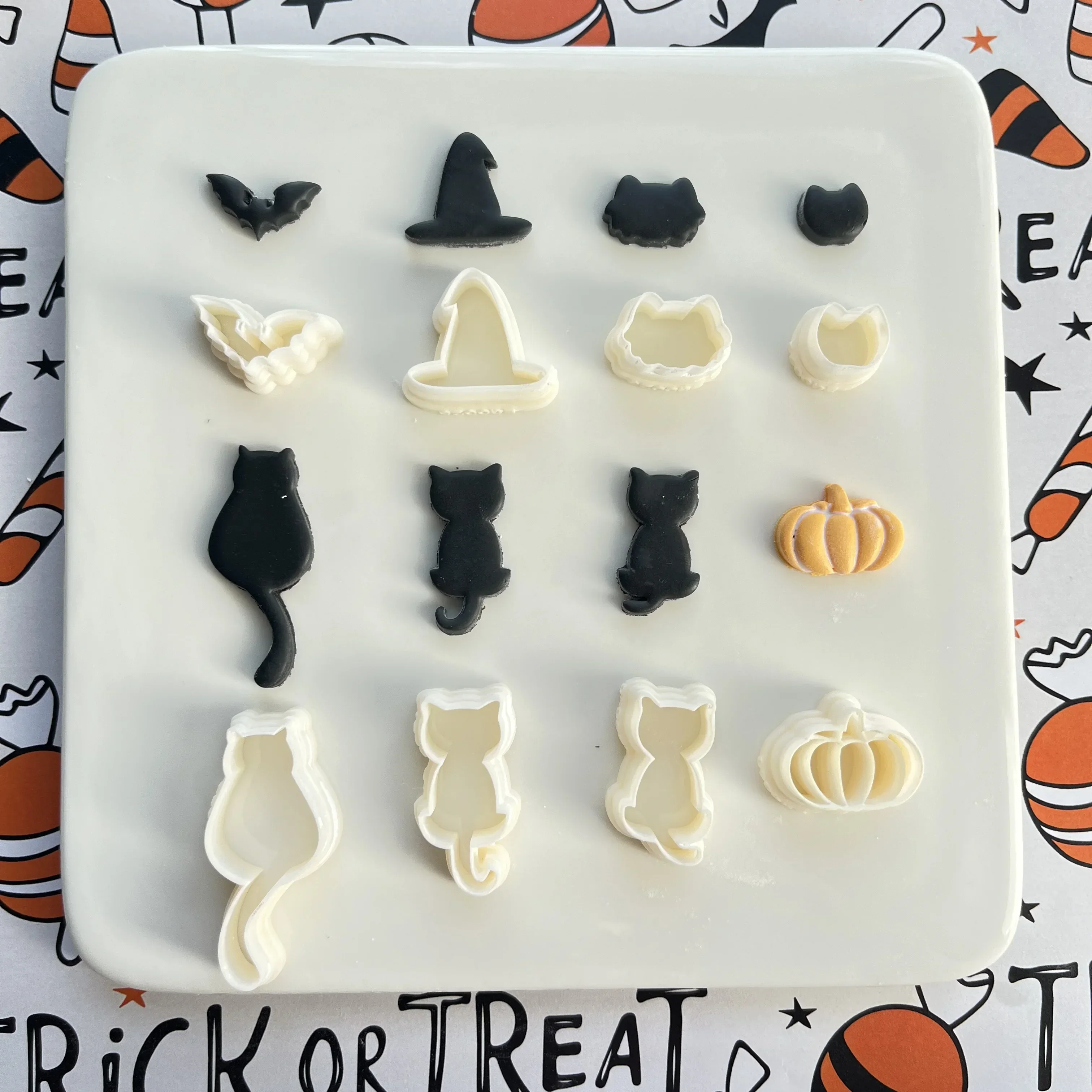 Jewelry Making Hand Tools - Halloween Series Mini Polymer Clay Cutter