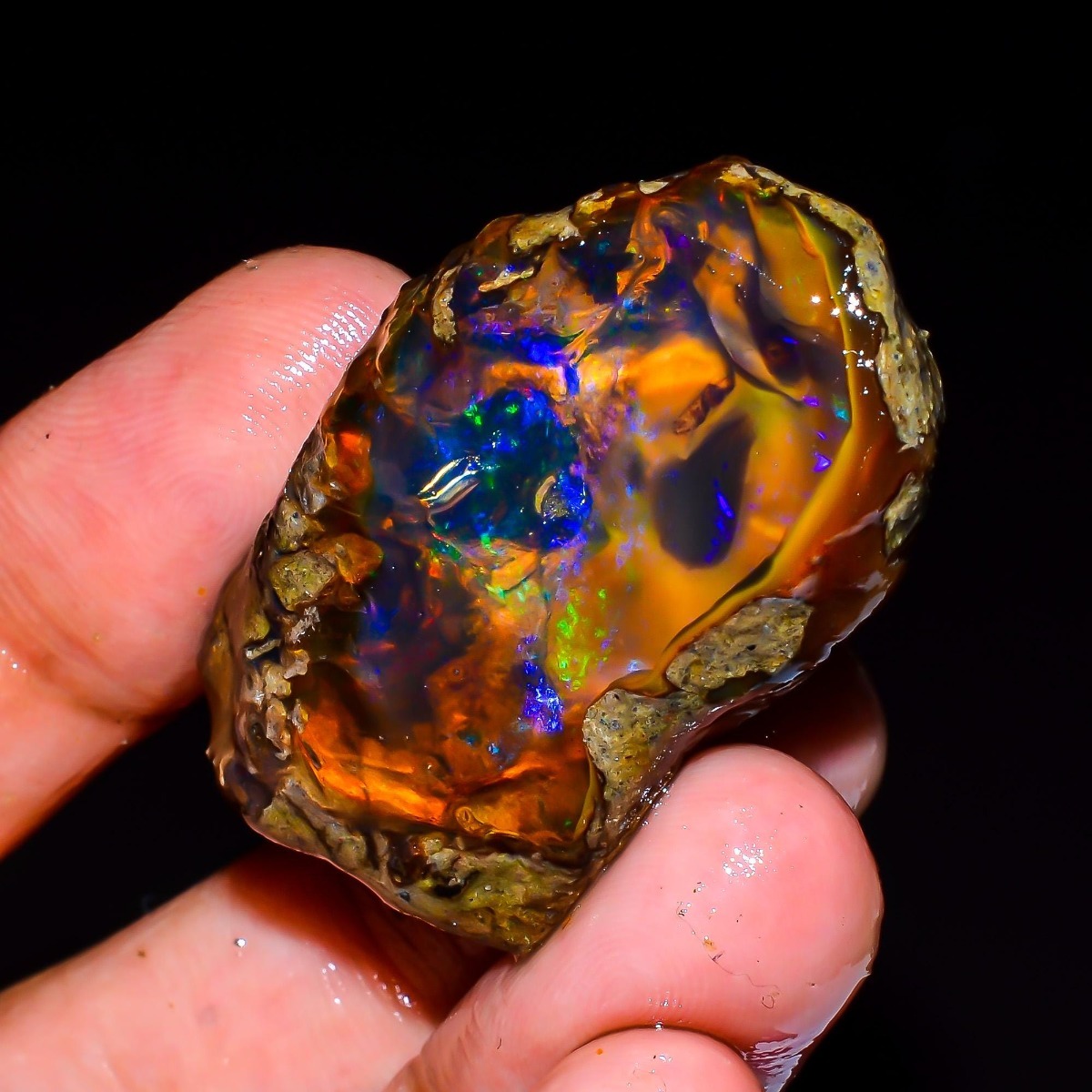 Natural Ethiopian Opal Rough R - đánh giá và giá Jewelry Making Raw Materials