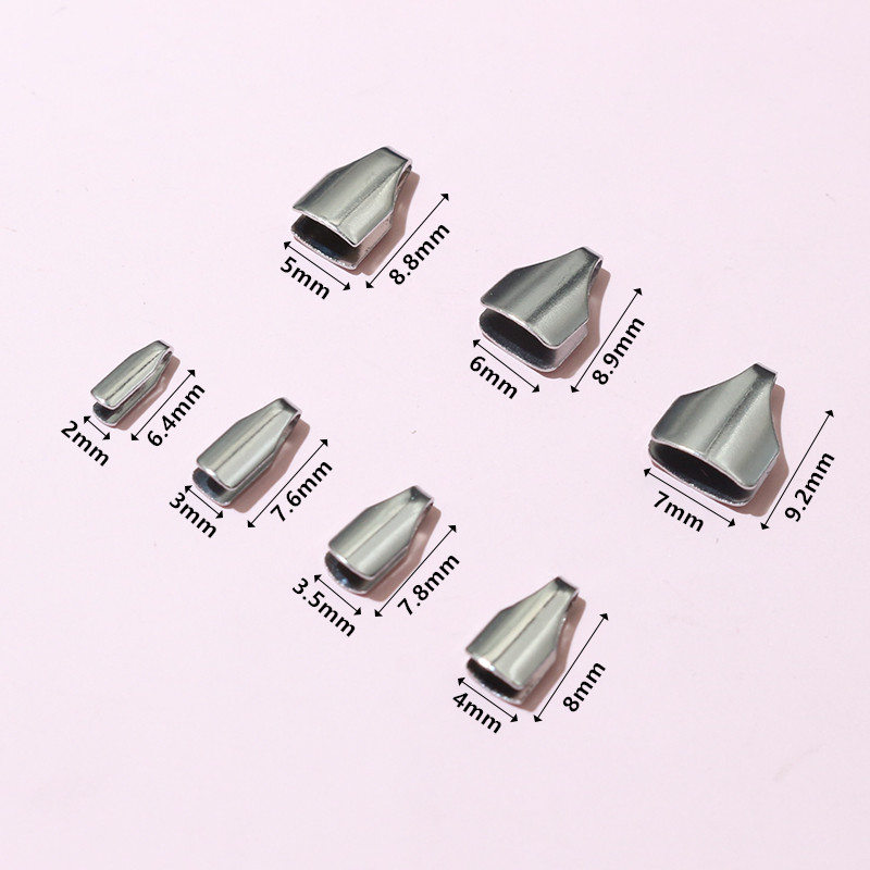 100pcs thép không gỉ 2-7mm phẳ - đánh giá và giá Jewelry Making Pieces