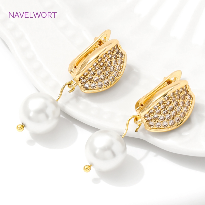 18K Gold Plated Brass Earwires - đánh giá và giá Jewelry Making Pieces