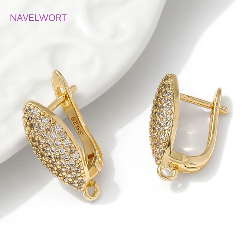 18K Gold Plated Brass Earwires - đánh giá và giá Jewelry Making Pieces