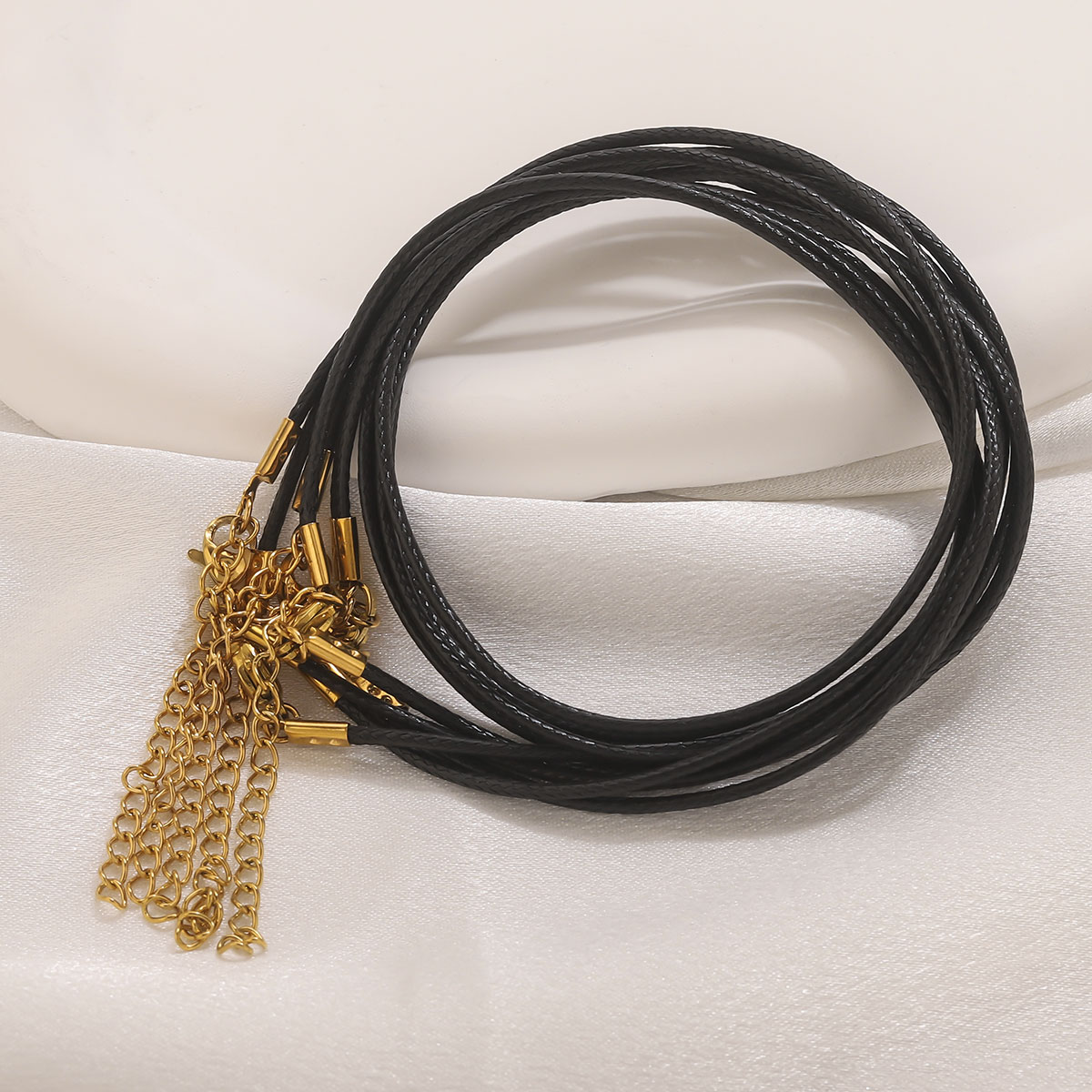 5pcs Leather Cord Necklace Wit - đánh giá và giá Jewelry Making Wax