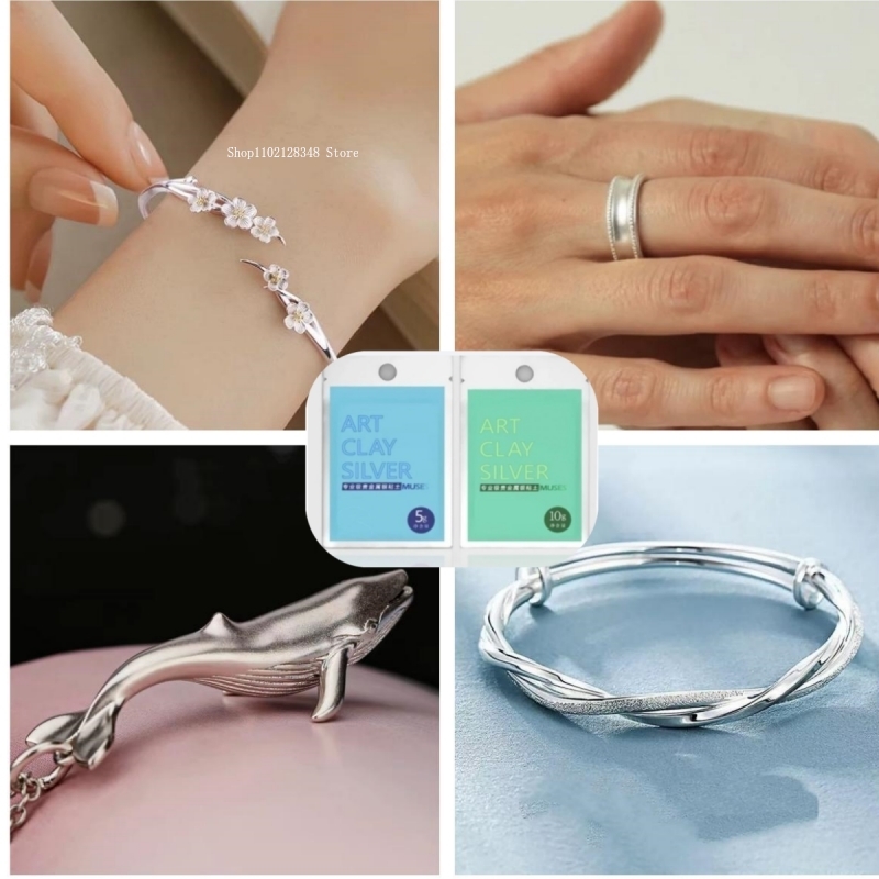Pure Silver Clay DIY Silver Je - đánh giá và giá Jewelry Making Raw Materials