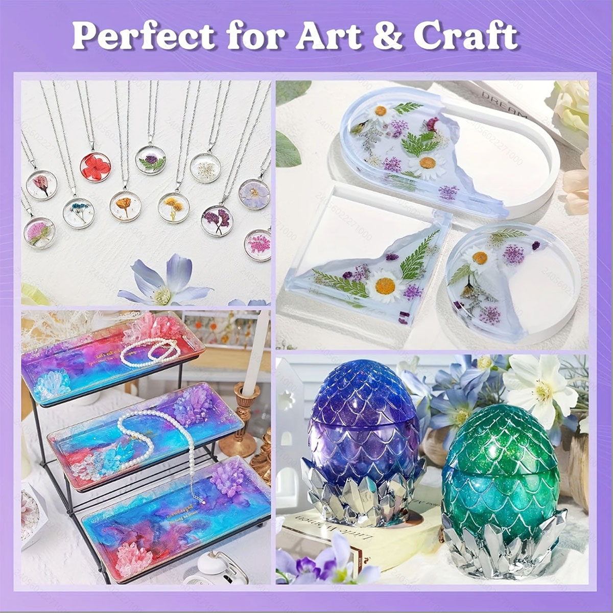 125ml/250ml Crystal Clear Cast - đánh giá và giá Resin Mold Jewelry