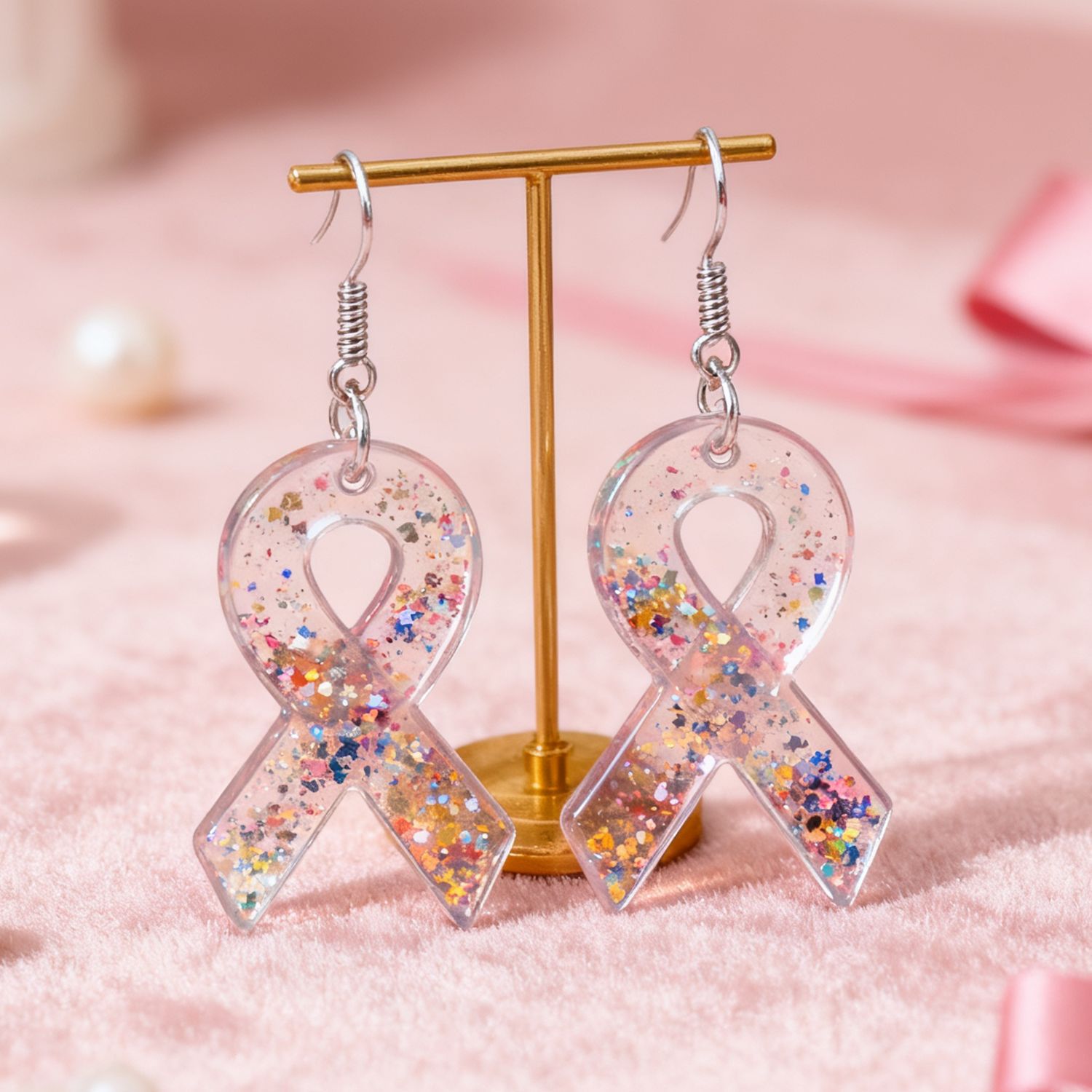 DIY Ribbon Earring Resin Molds - đánh giá và giá Resin Mold Jewelry
