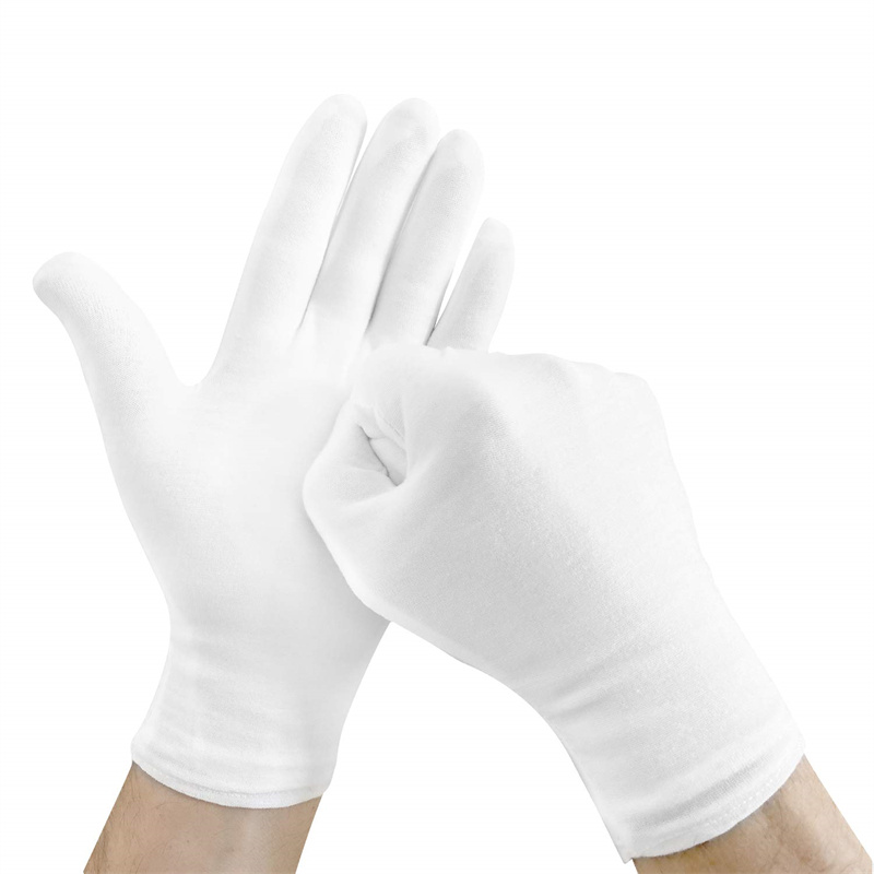 12/6 Pairs Cotton Work Gloves  - đánh giá và giá Jewelry Making Gloves