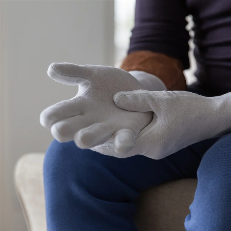 12/6 Pairs Cotton Work Gloves  - đánh giá và giá Jewelry Making Gloves