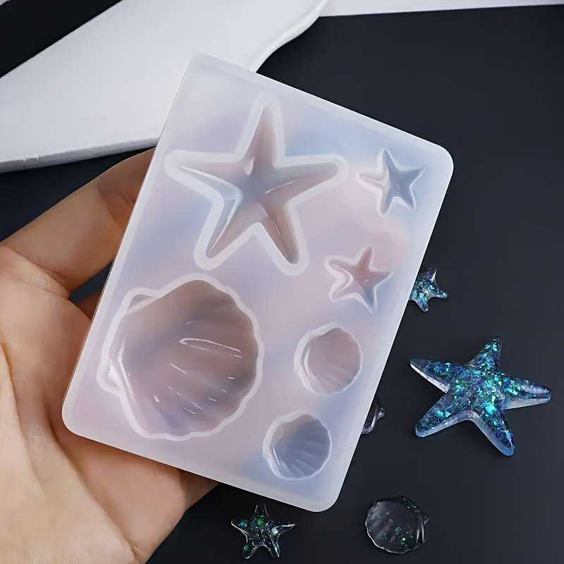 DIY Ocean Theme Crystal Epoxy  - đánh giá và giá Resin Mold Jewelry