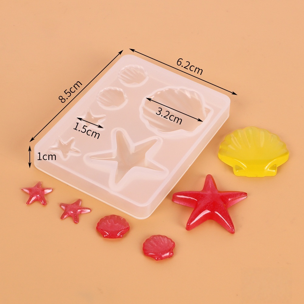 DIY Ocean Theme Crystal Epoxy  - đánh giá và giá Resin Mold Jewelry