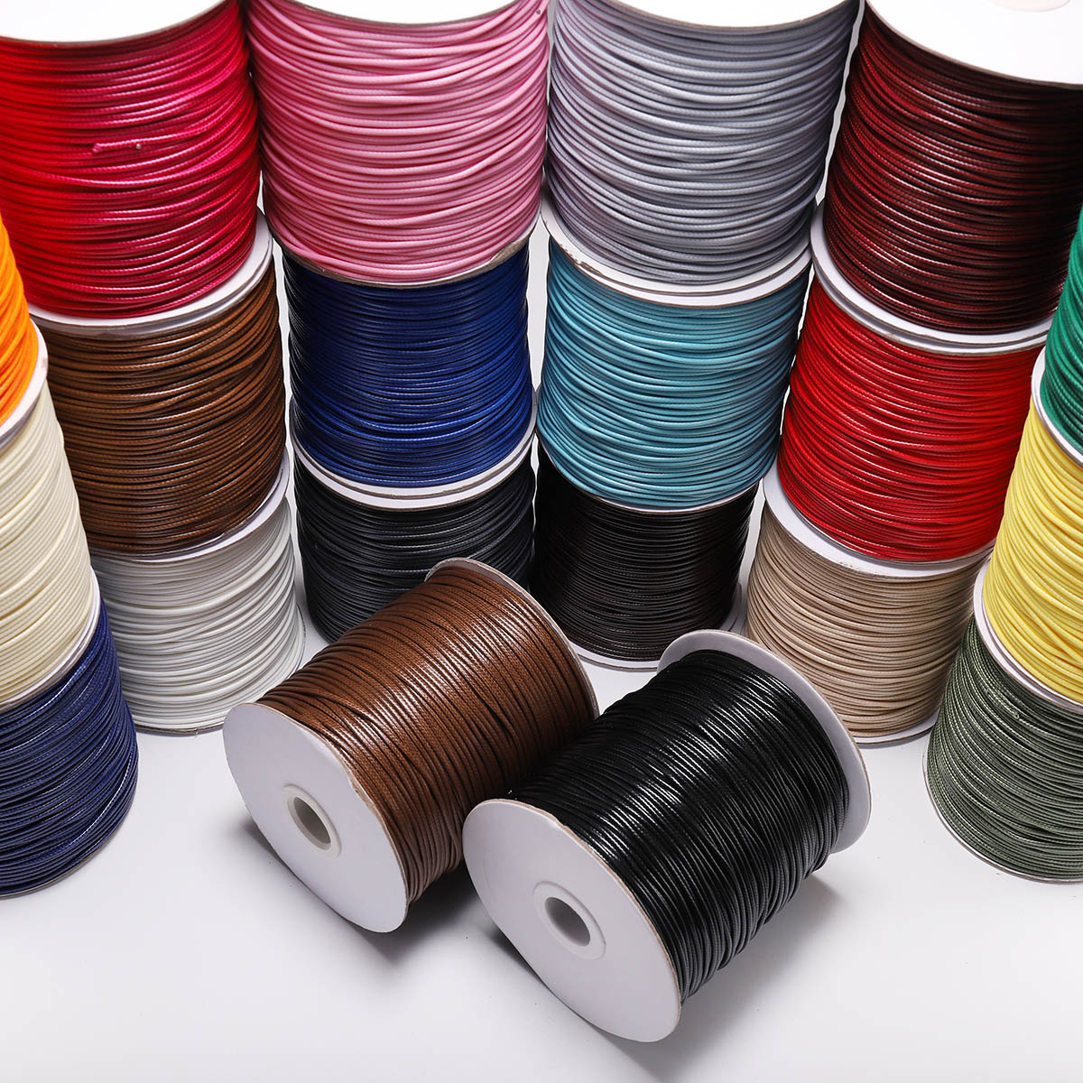 10M/Lot 0.5-2.5mm Leather Line - đánh giá và giá Jewelry Making Wax