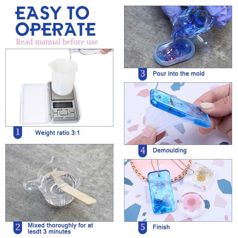 Epoxy Resin Kit Crystal Clear  - đánh giá và giá Jewelry Making Gloves