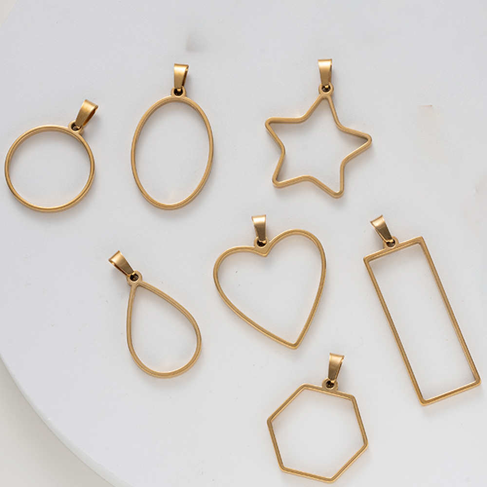 5pcs Stainless Steel Open Back - đánh giá và giá Resin Mold Jewelry