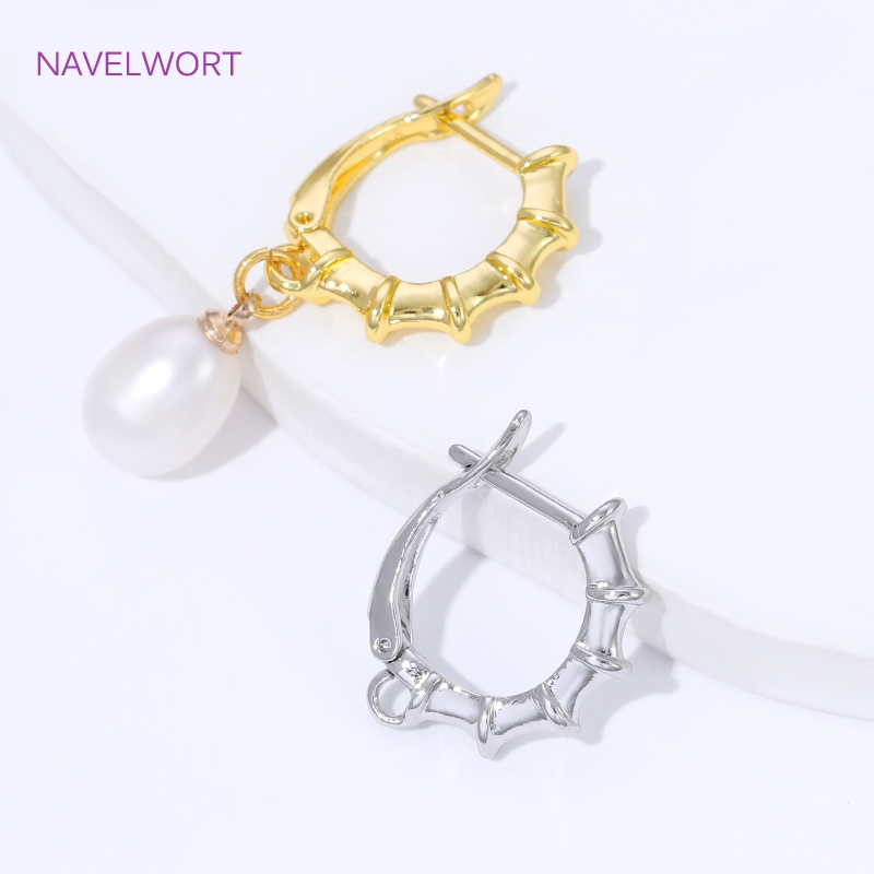 18K Gold Plated Smooth Earring - đánh giá và giá Jewelry Making Pieces