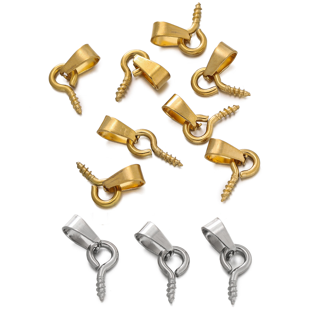 20Sets Stainless Steel Bail Cl - đánh giá và giá Jewelry Making Charms