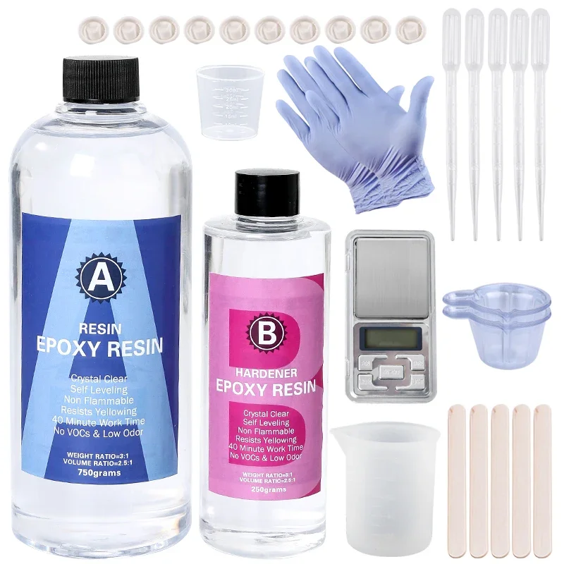 Easy Mixing Epoxy Resin Kit Cr - đánh giá và giá Jewelry Making Gloves