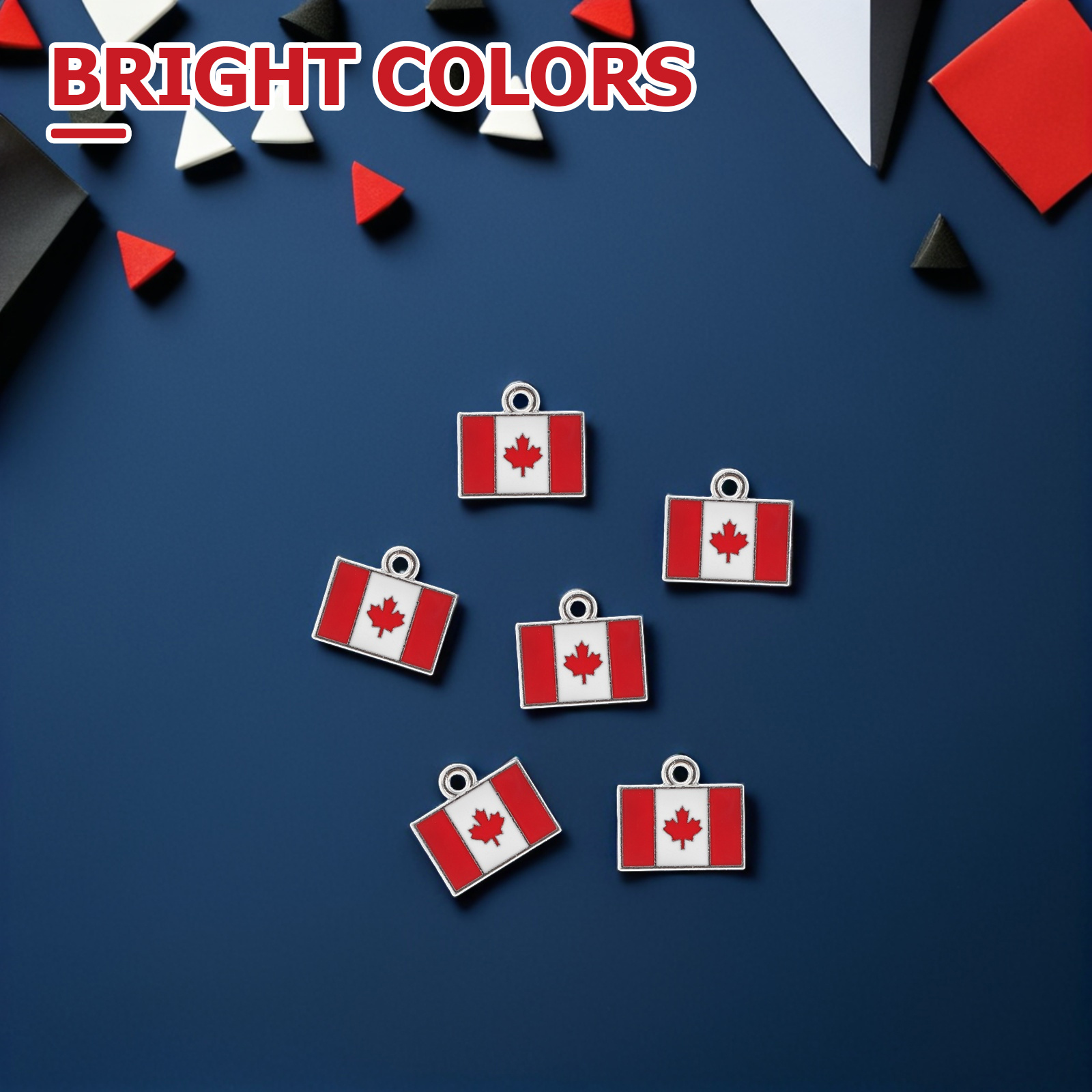 20Pcs Canada Flag Pendant Char - đánh giá và giá Jewelry Making Supplies Canada