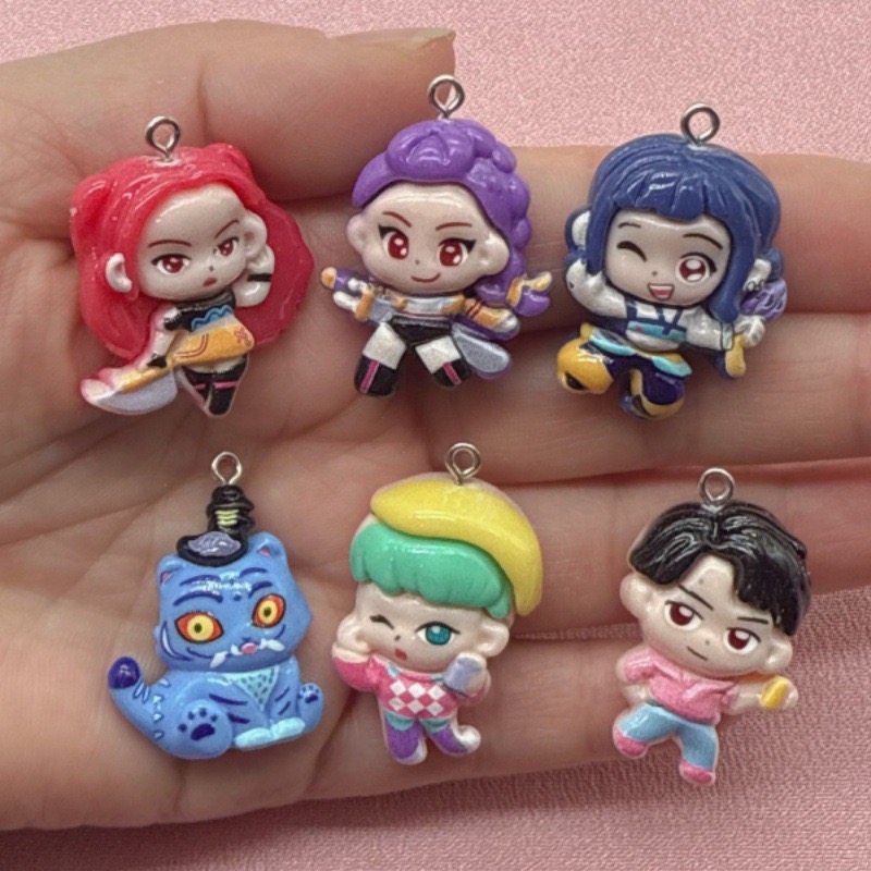 10pcs resin cartoon pendant, D - đánh giá và giá Jewelry Making Resin