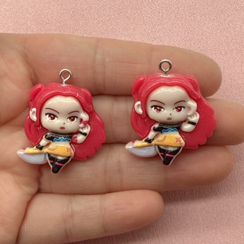 10pcs resin cartoon pendant, D - đánh giá và giá Jewelry Making Resin