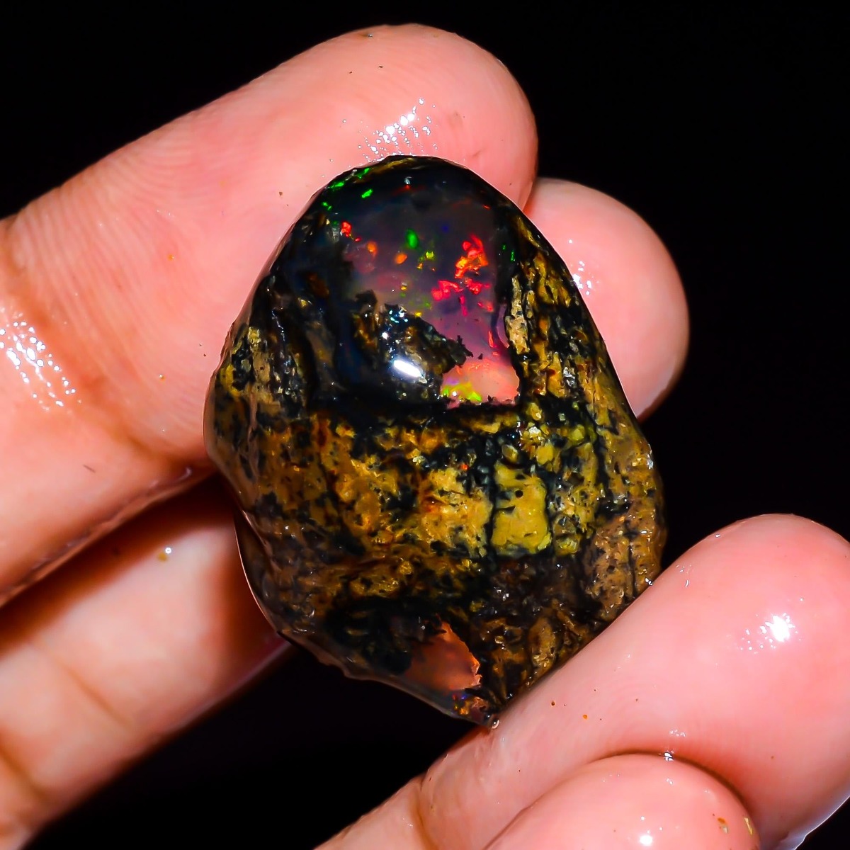 Natural Ethiopian Welo Opal Ro - đánh giá và giá Jewelry Making Raw Materials