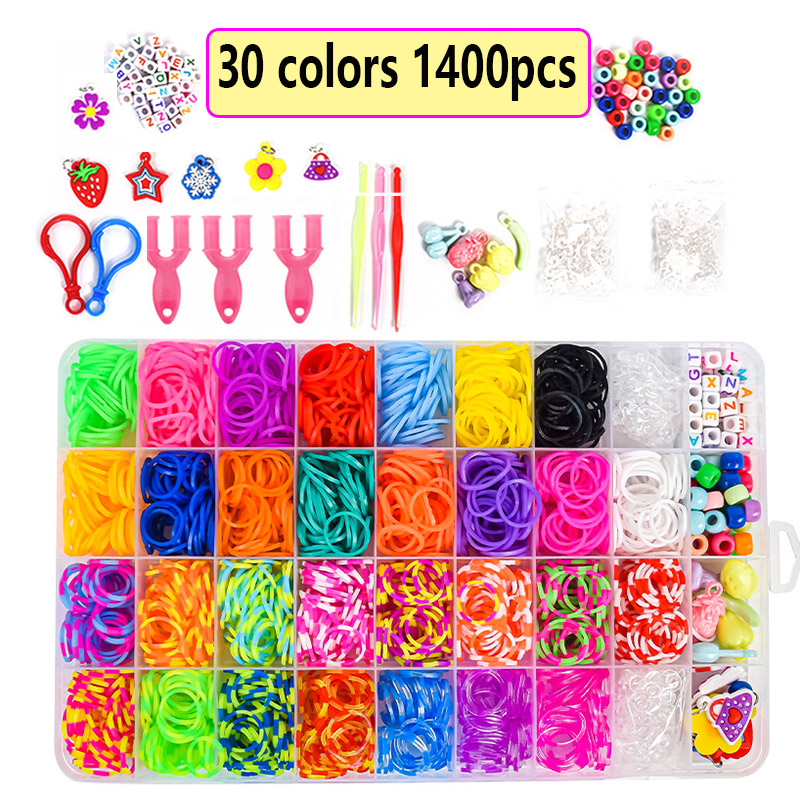 Rubber Bands Loom DIY Handmade - đánh giá và giá Jewelry Making Hand Tools