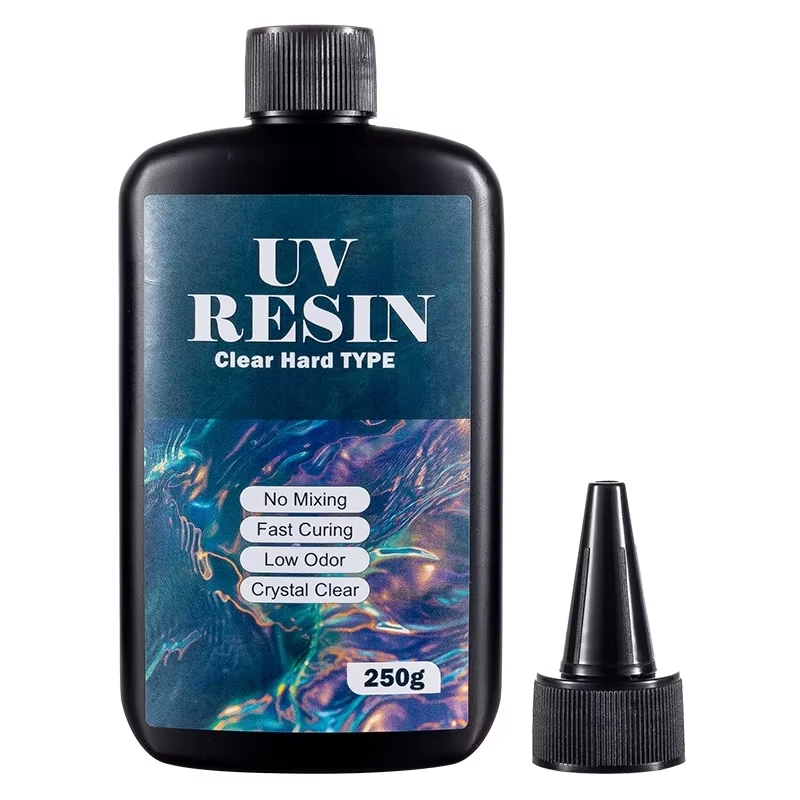 100g/250g Clear UV Resin Hard  - đánh giá và giá Resin Mold Jewelry