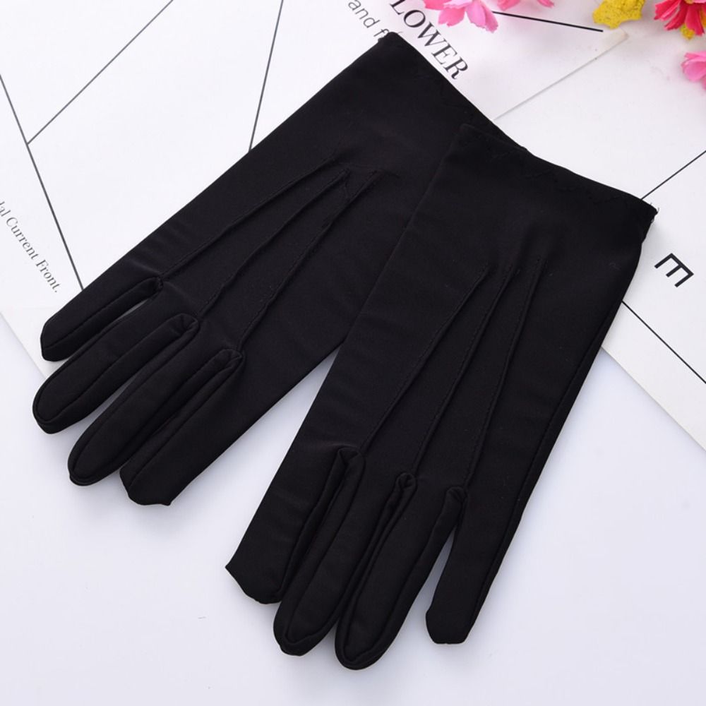 Soft White Cotton Gloves Thin  - đánh giá và giá Jewelry Making Gloves