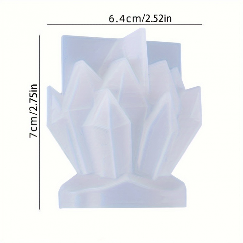 1pcCrystal Cluster Decorative  - đánh giá và giá Resin Mold Jewelry