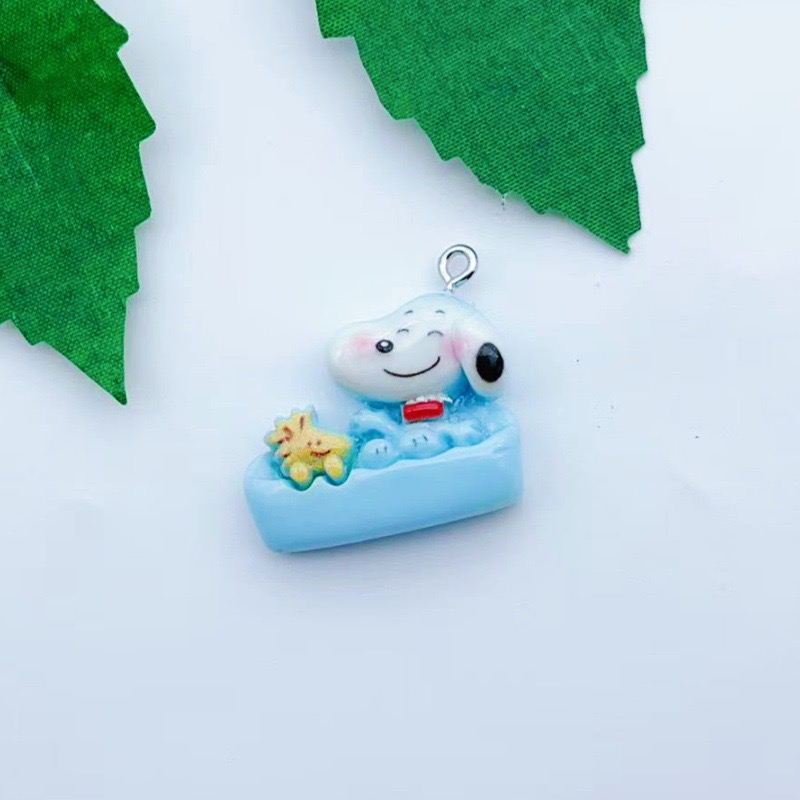 12pcs resin cartoon dog pendan - đánh giá và giá Jewelry Making Resin