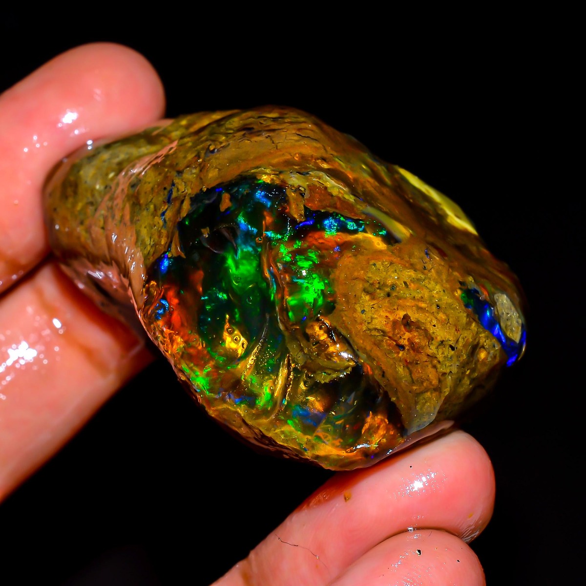 AAA+ Ethiopian Welo Opal 25-80 - đánh giá và giá Jewelry Making Raw Materials