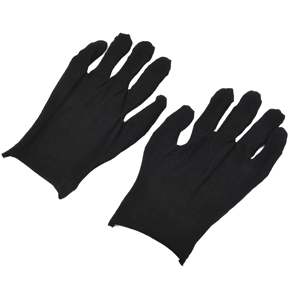 12 Pairs Black Cotton Gloves S - đánh giá và giá Jewelry Making Gloves