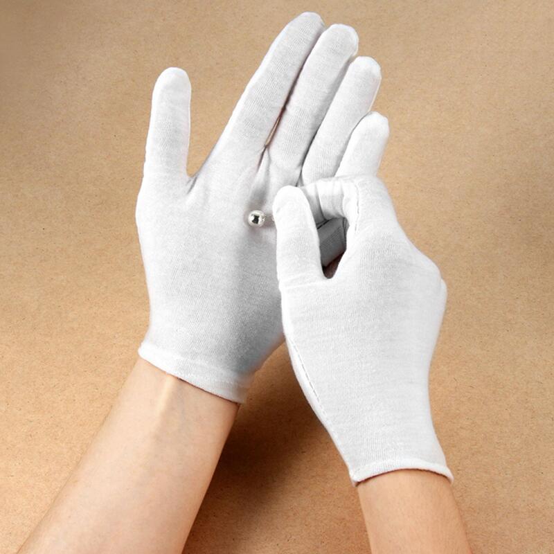 12Pairs White Cotton Work Glov - đánh giá và giá Jewelry Making Gloves