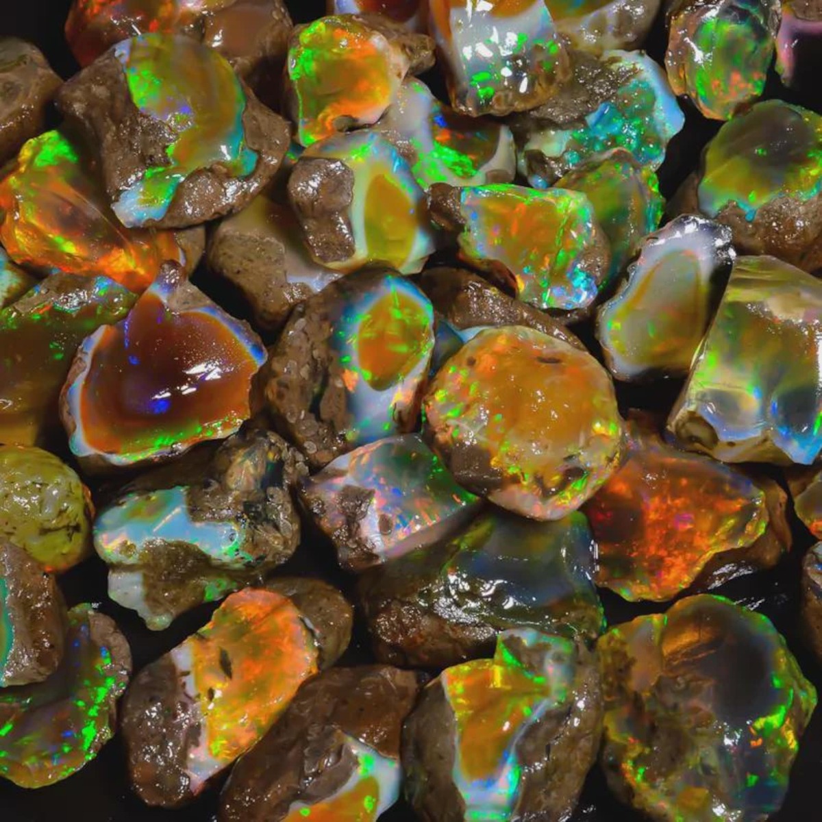 25-80CT Genuine Ethiopian Welo - đánh giá và giá Jewelry Making Raw Materials