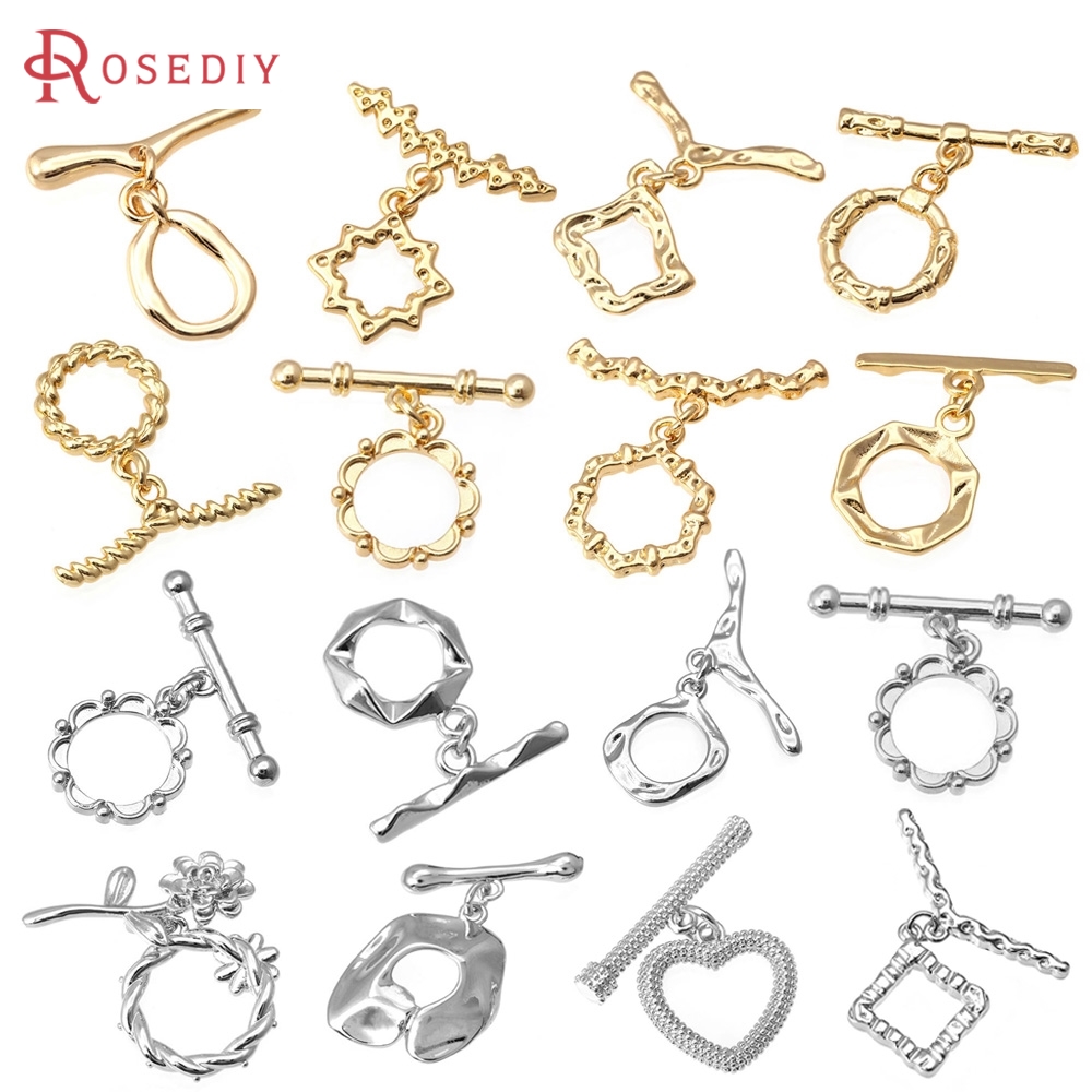 6 Sets 18K Gold Color Brass Ro - đánh giá và giá Jewelry Making Pieces