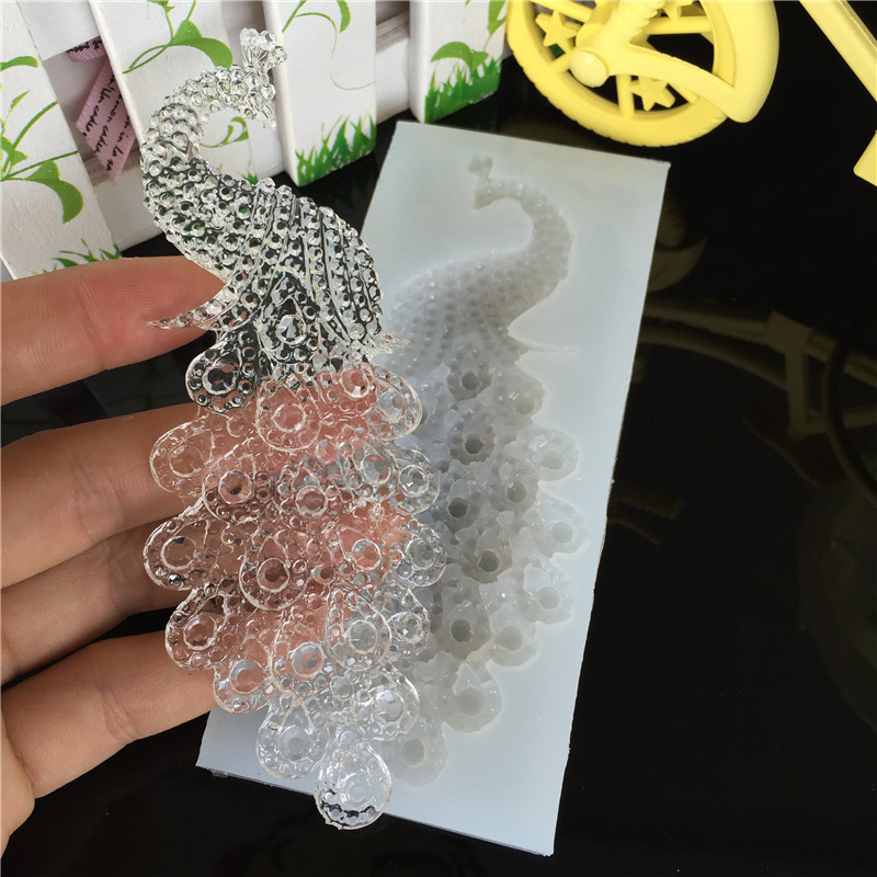 DIY Creative Peacock Jewelry P - đánh giá và giá Resin Mold Jewelry