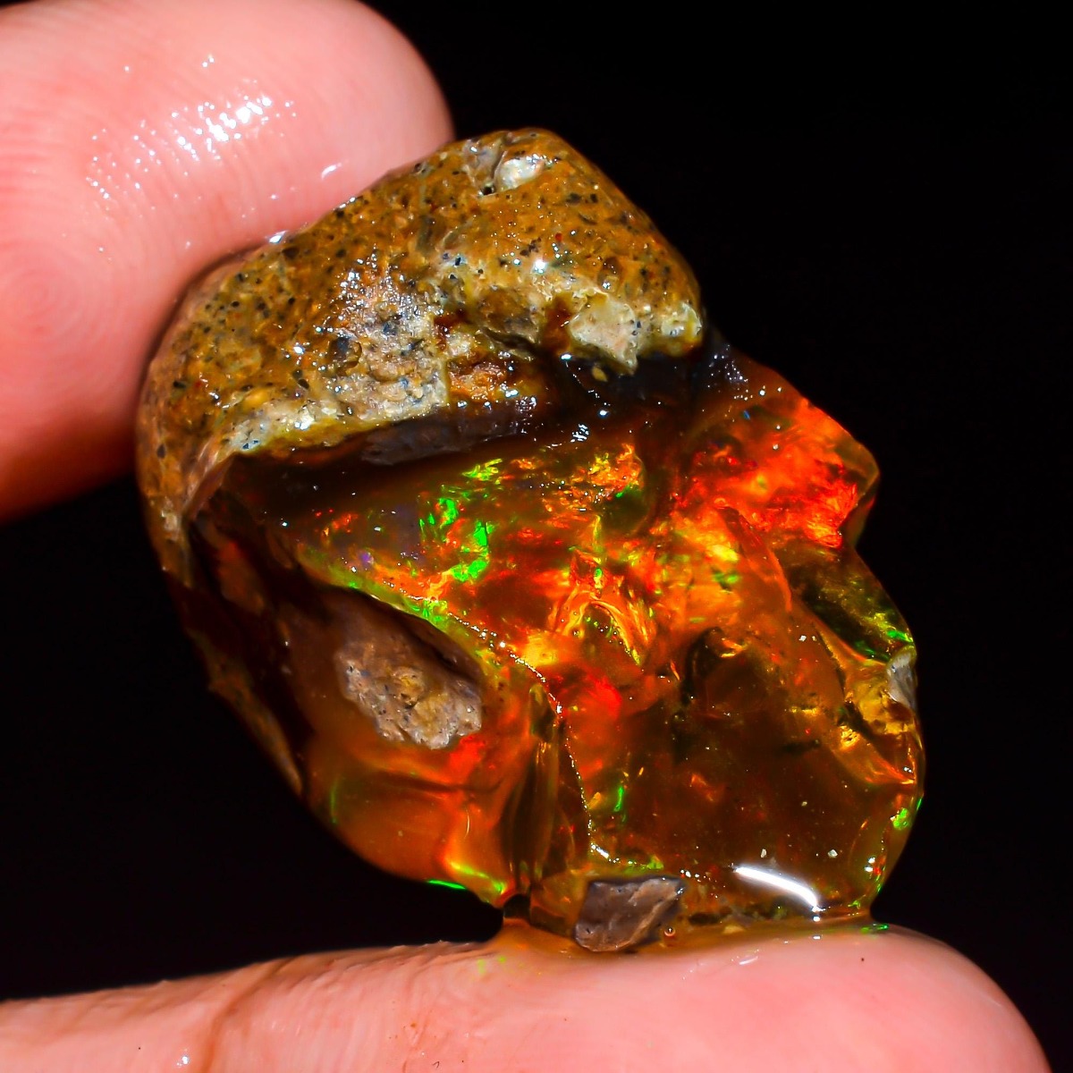 Natural Ethiopian Opal Rough 2 - đánh giá và giá Jewelry Making Raw Materials