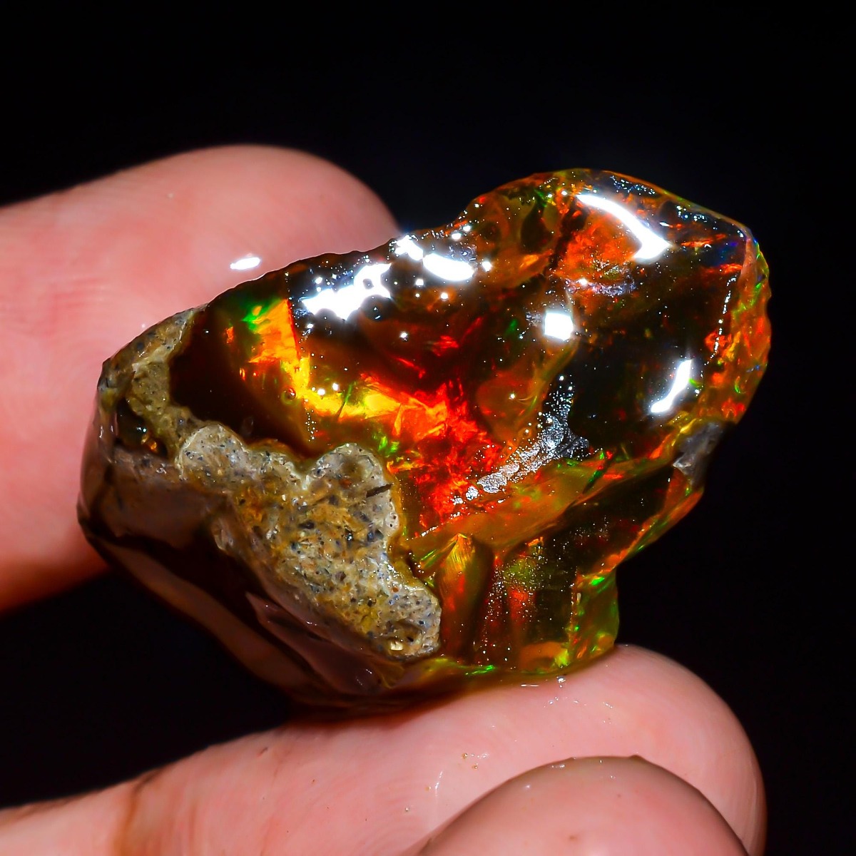 Natural Ethiopian Opal Rough 2 - đánh giá và giá Jewelry Making Raw Materials