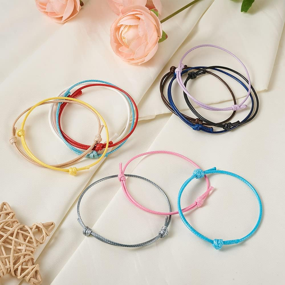 100Pcs Korean Waxed Polyester  - đánh giá và giá Jewelry Making Wax