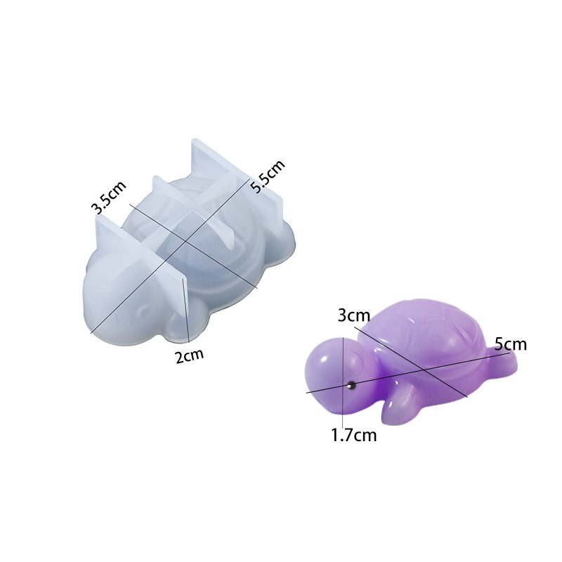 DIY Turtle Resin Silicone Mold - đánh giá và giá Resin Mold Jewelry