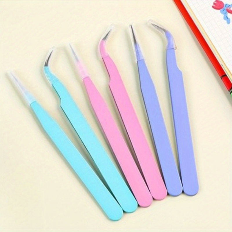6pcs Tweezers Set - Angle and  - đánh giá và giá Jewelry Making Hand Tools