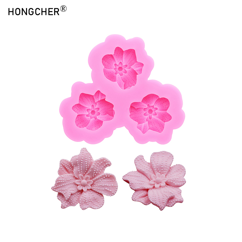 Polka Dot Floral Rose Silicone - đánh giá và giá Resin Mold Jewelry