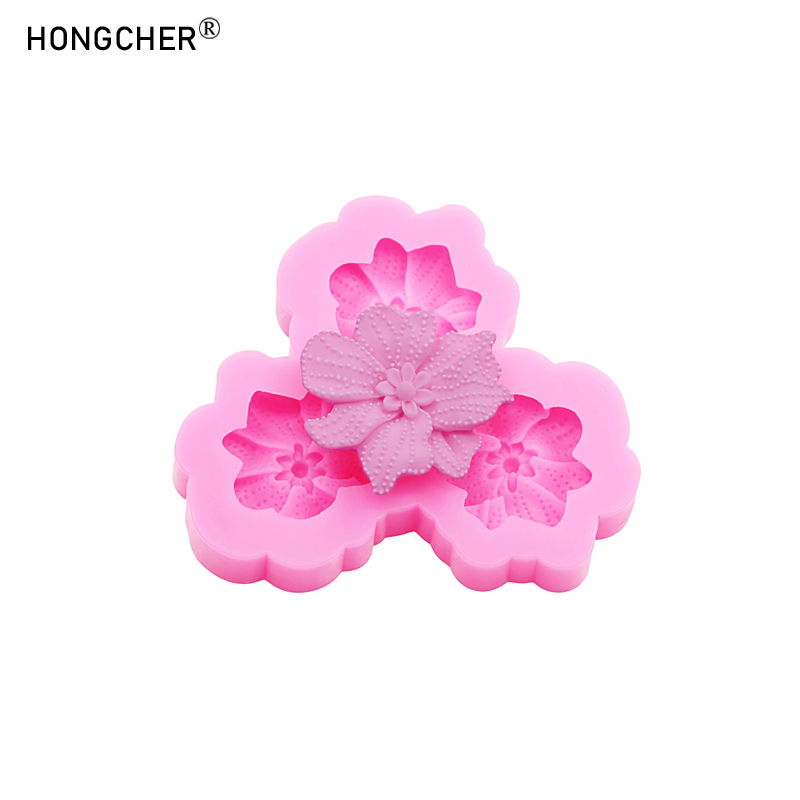 Polka Dot Floral Rose Silicone - đánh giá và giá Resin Mold Jewelry
