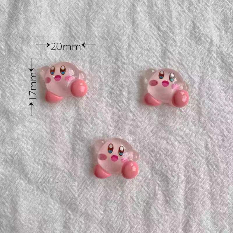 1/30pcs Ice-transparent Kirby  - đánh giá và giá Jewelry Making Resin