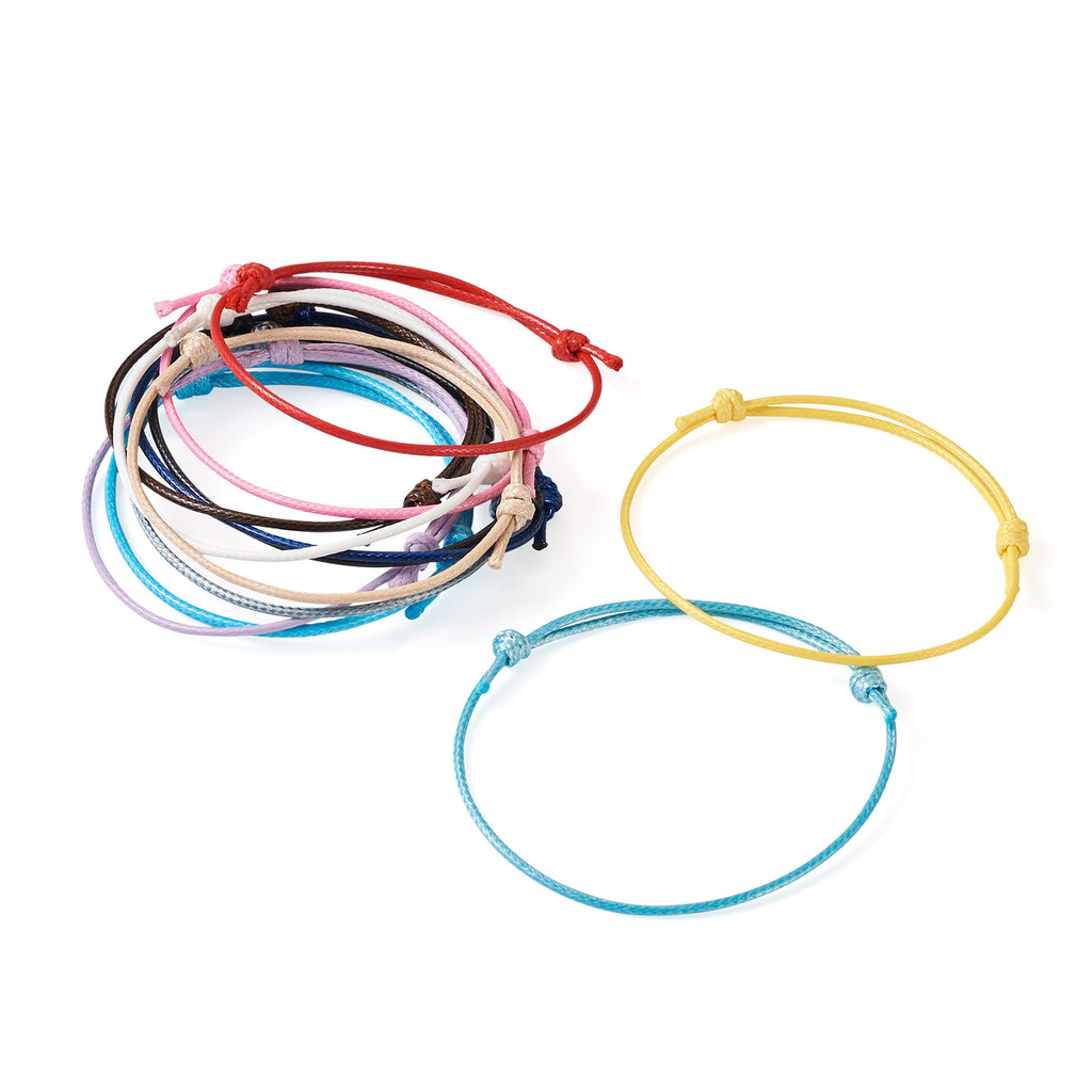 120Pcs 12 Colors  Waxed Polyes - đánh giá và giá Jewelry Making Wax