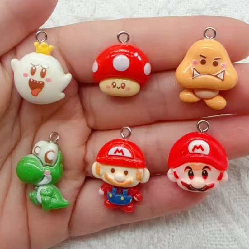 10pcs resin cartoon pendant, D - đánh giá và giá Jewelry Making Resin