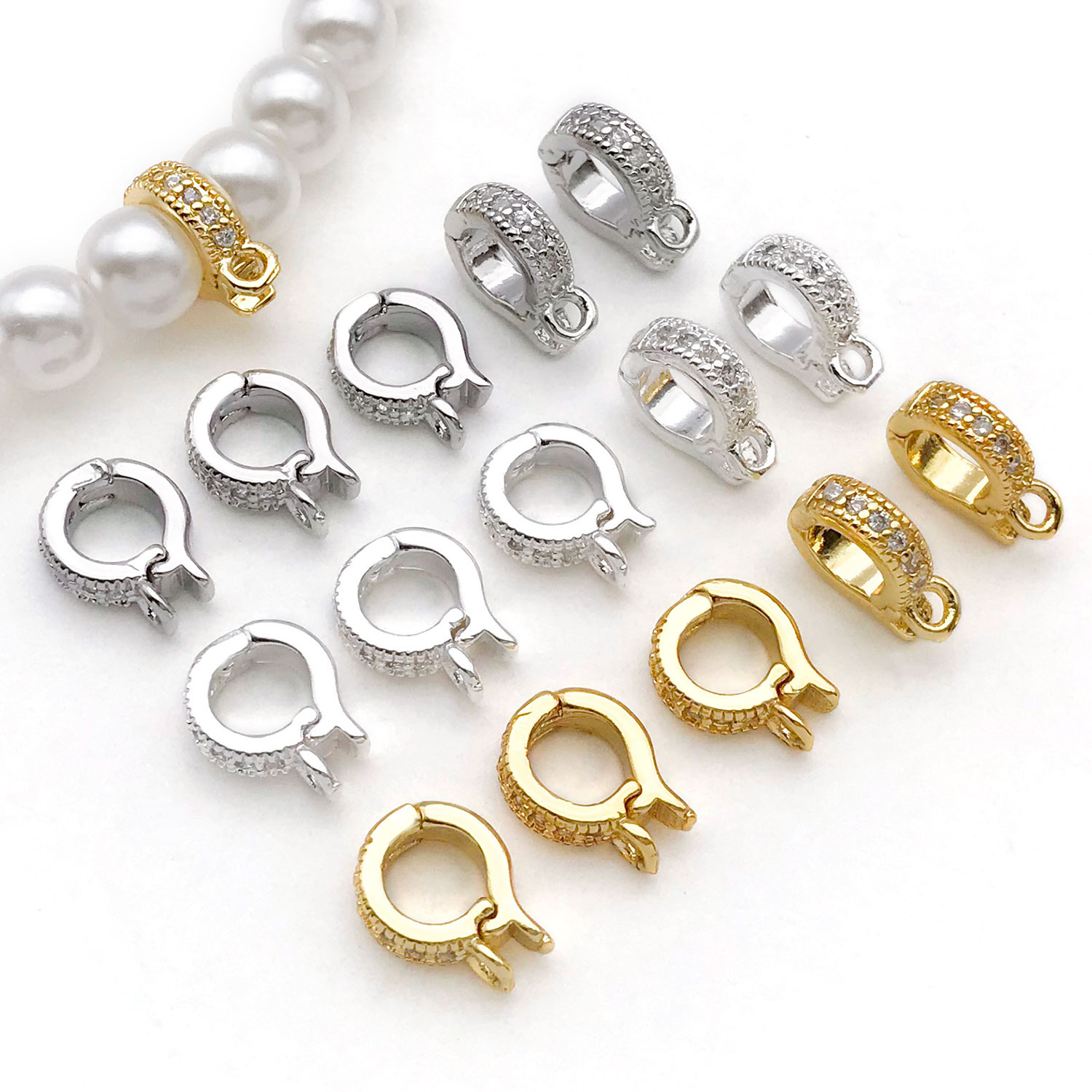 5pcs 18K Real Gold Plated Bras - đánh giá và giá Jewelry Making Charms