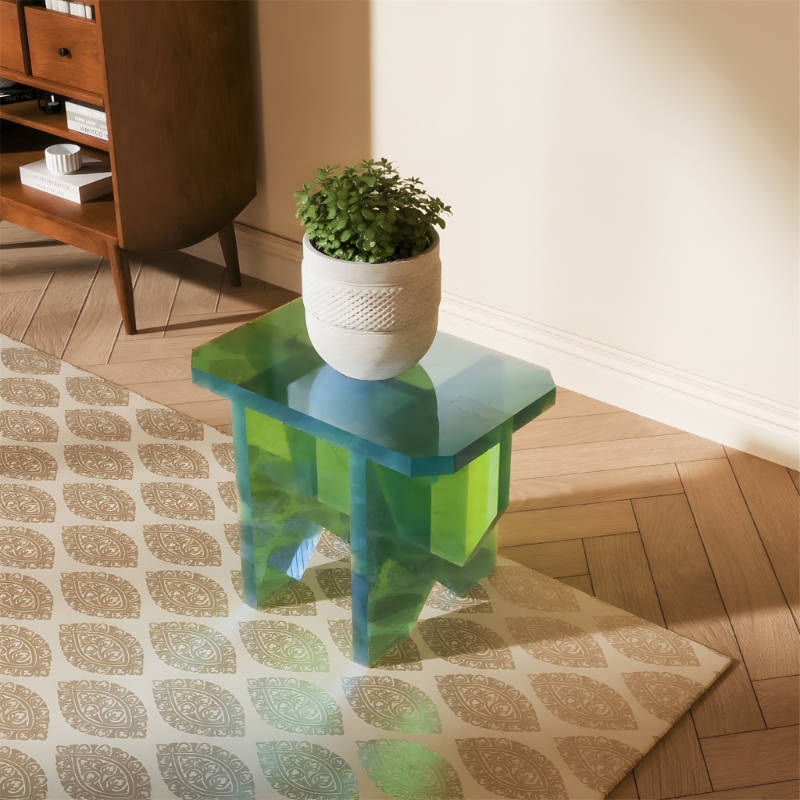 Square and Round Modular Stool - đánh giá và giá Resin Mold Jewelry