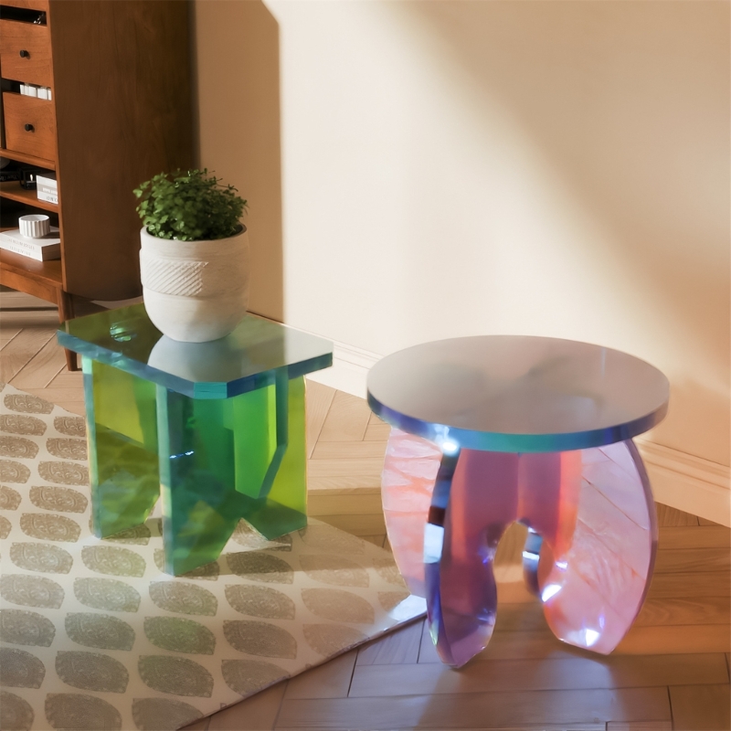 Square and Round Modular Stool - đánh giá và giá Resin Mold Jewelry